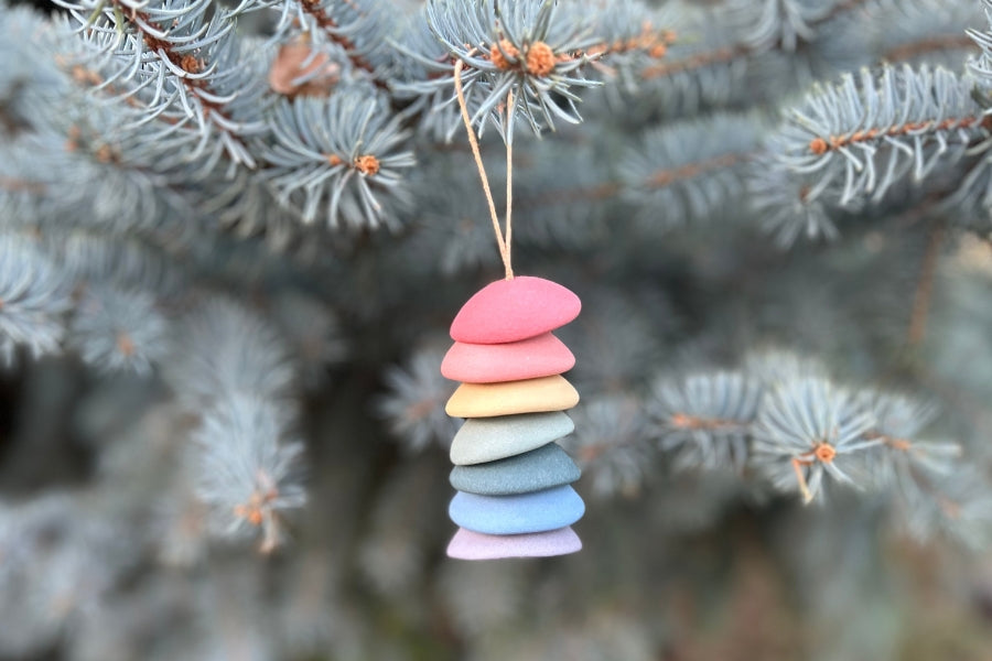 Monthly Make-Along - Mini Rainbow Chime Ornaments