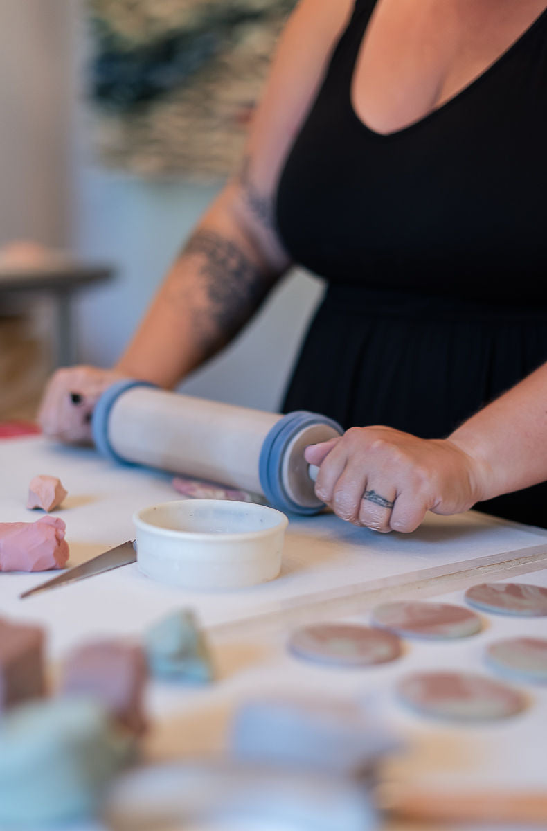 Chime Workshop - create your own chimes using our signature colorful stoneware!