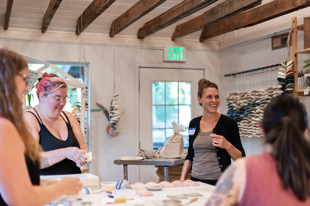 Chime Workshop - create your own chimes using our signature colorful stoneware!