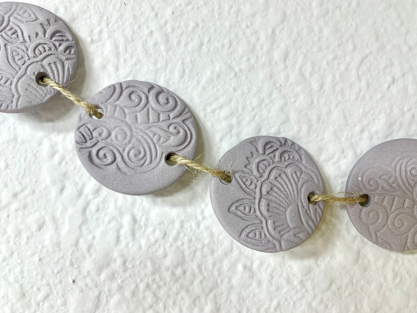 Floral Wall Hanging Workshop - create a custom wall hanging using our signature colorful stoneware!