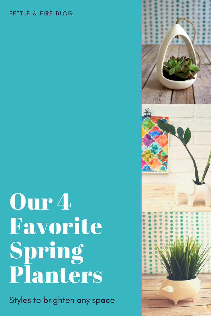 Our 4 Favorite Spring Planters!
