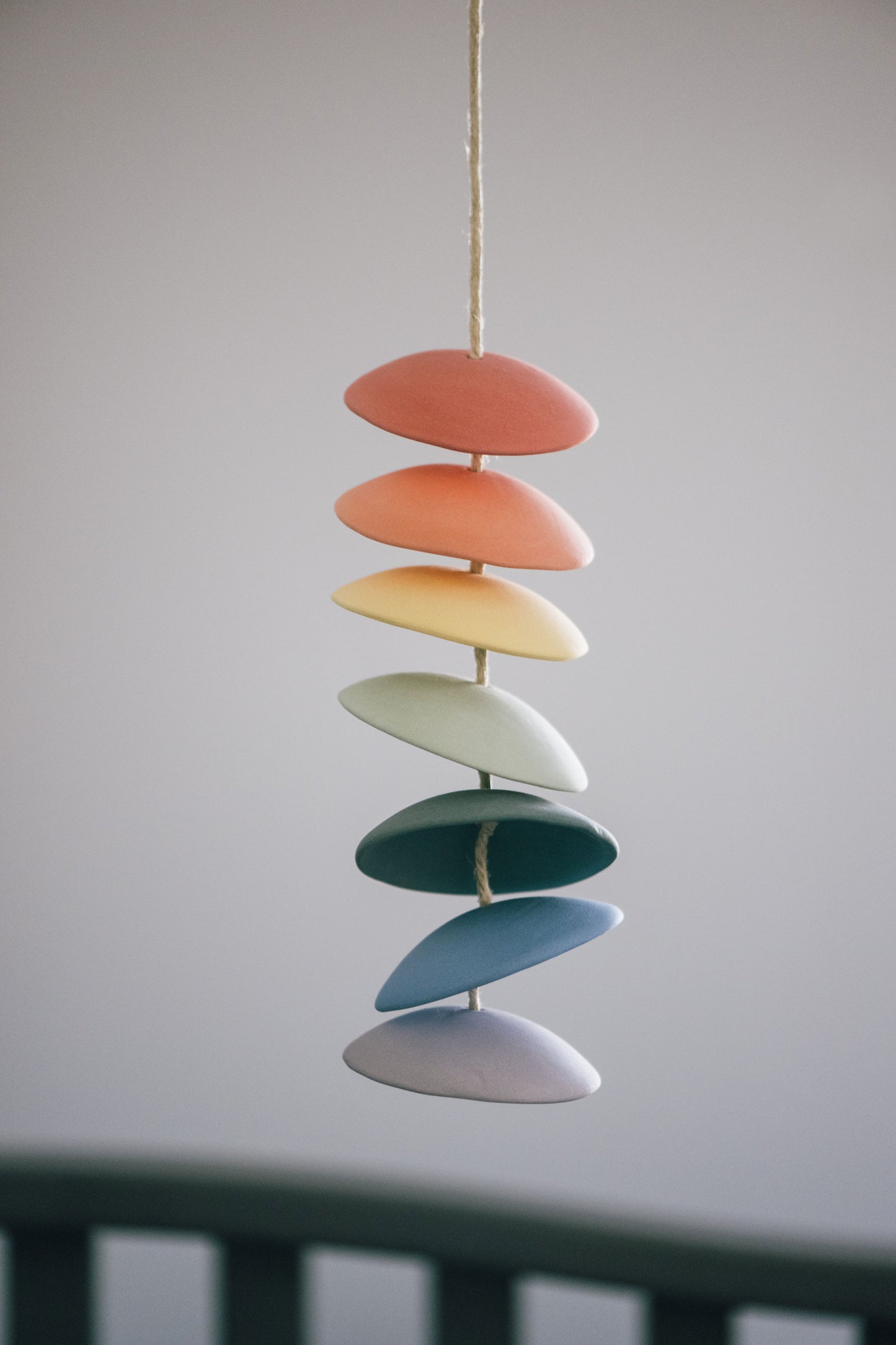 Rainbow Ceramic Chime Strand